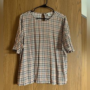 A New Day short sleeved blouse, size Large